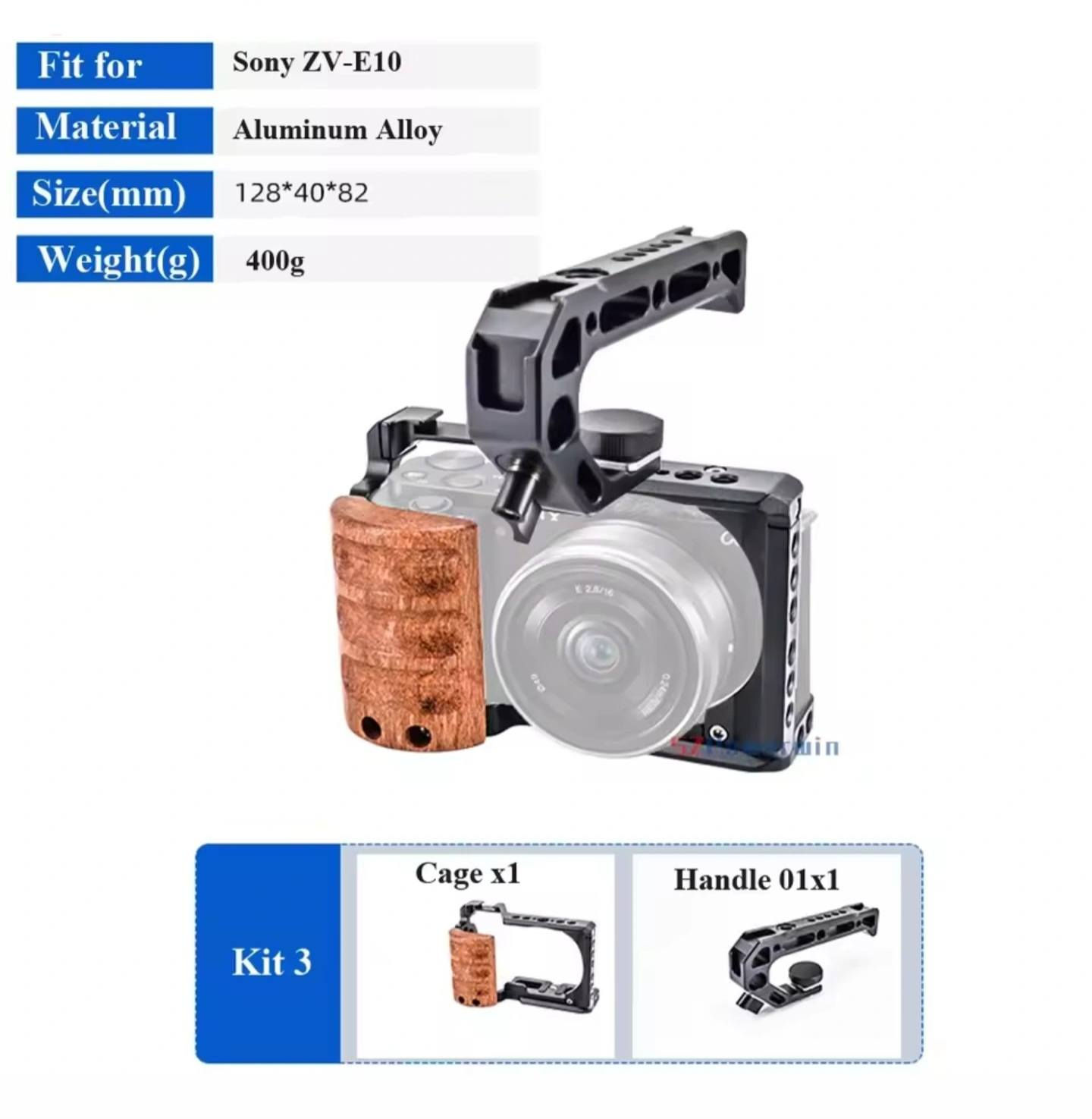 Sony ZV-E10 Cage with a top handle.

سعر: ٧٥ الف


**إذا كنت صاحب هذا الإعلان وتريد حذفه لأي سبب، رجاءا أرسل رسالة إلى الدعم الفني**