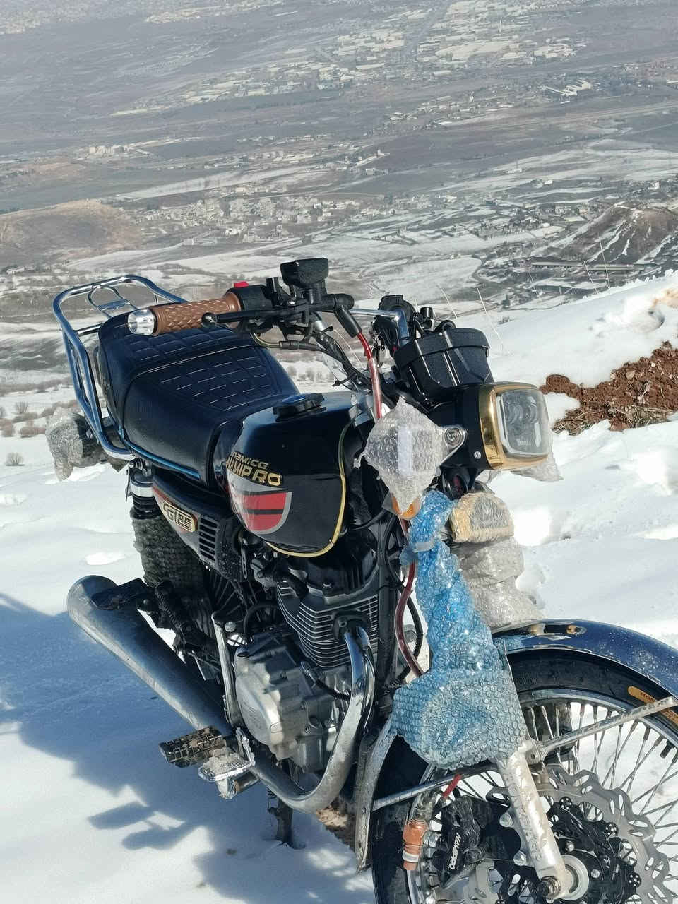 السلام عليكم هذا الدراجة للبيع نوع نامي برو 2026 اصلي 4گير منويل ***********
