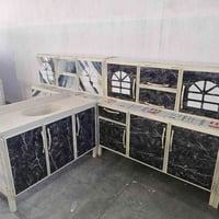 كاونتر المنيوم • متر ونص • سنك ١٢٠سم