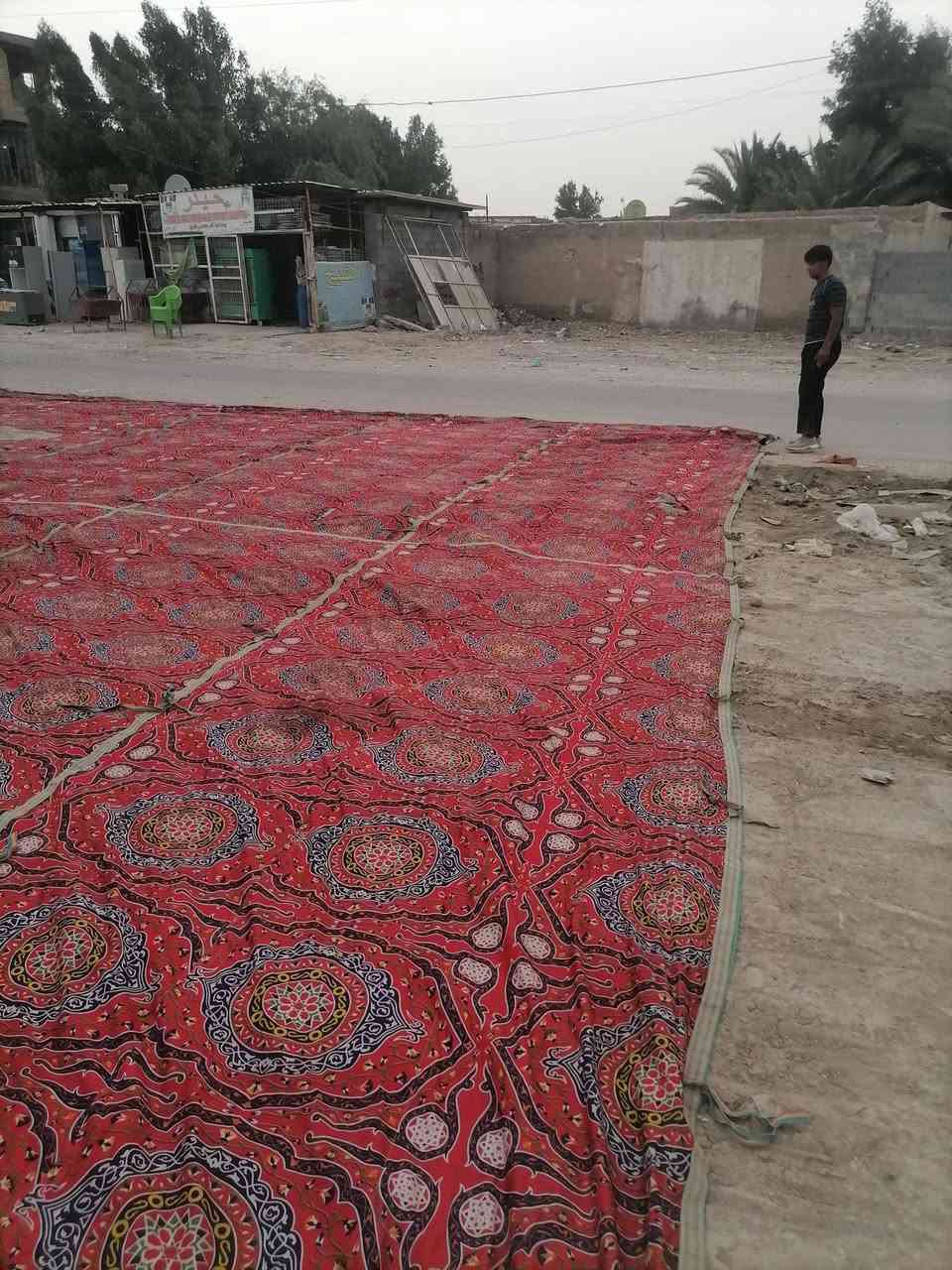 جادر شبح قماش و حديد نظيف بغداد *********** سعر ١٢٥٠

