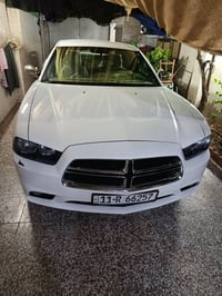 دوج جارجر موديل 2013 خليجيه بدون صبغ فول عده الفتحه شاشه جبيره كير طيا...
