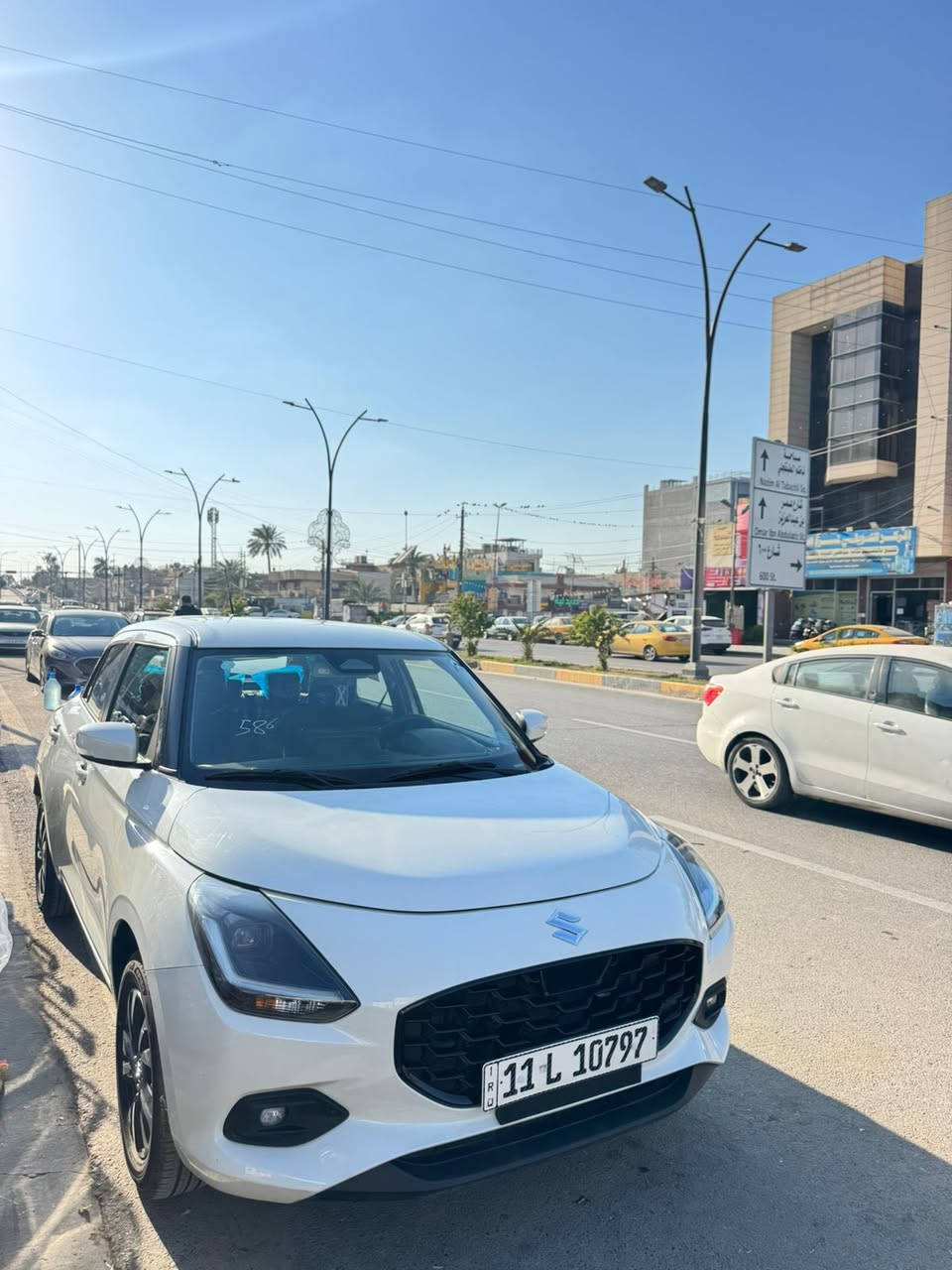 السلام عليكم سازوكي سويفت موديل 2025 السياره ضمان شركه 5 سنين سياره رقم بغداد تحويل مباشر باسمي ماشيه 2000 مكفوله كفاله عامه السعر 127 وبيها مجال 
***********
