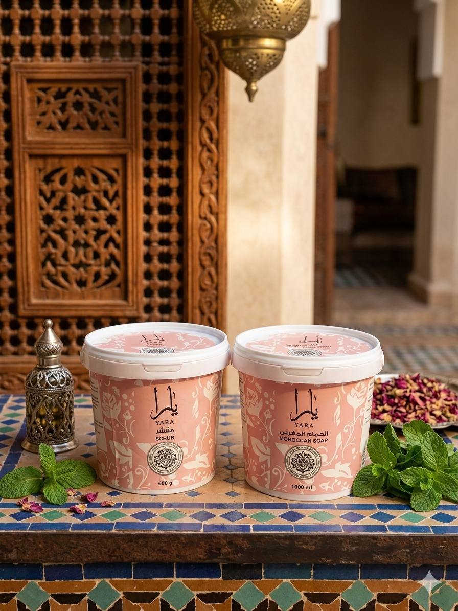 🌿 دلع يارا.. سر جمالكِ وصحتكِ 🌿
بشرتكِ تستحق الأفضل، ولهذا نقدم لكِ مقشر يارا وصابونية يارا، الثنائي السحري لبشرة ناعمة، متألقة وصحية! ✨
🌸 مقشر يارا: 🌸
 تقشير طبيعي: ينظف البشرة بلطف ويزيل الخلايا الميتة.
 ترطيب عميق: يترك بشرتكِ ناعمة وملساء كالحرير.
 رائحة ساحرة: رائحة المقشر الطبيعية تدوم طويلاً.
🧼 صابونية يارا: 🧼
 تفتيح طبيعي: يساعد على تفتيح البشرة وتوحيد لونها.
 تنظيف عميق: يزيل الشوائب والأوساخ، لبشرة نظيفة ونقية.
 عناية فائقة: صابونية يارا غنية بالفيتامينات والمعادن، لبشرة صحية ومتألقة.

سعر العرض 10 الاف


**إذا كنت صاحب هذا الإعلان وتريد حذفه لأي سبب، رجاءا أرسل رسالة إلى الدعم الفني**