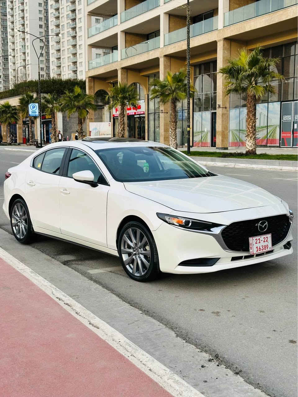 مازدای 3 مۆدێل ٢٠٢٣  ئەمریكی   مەكینە ٢،٥  بێ تۆربۆ بێ دەبڵ ئەكسل  مواسەفات پریفێرد  
شاشە-كامێرا- سڵاید- كوشن جلد -كوشن هیتەر-ڕاداری پێش- ڕاداری ئاوێنە- تۆتۆ ستۆپ  ..... سەیارەكە بەس بۆنیدی بۆیاخە  ئێرباگی سوكان و شانی تەقیوە بیلادی داندراوەتەوە  
18 هەزار ڕۆشتووە  هیچ مەسروفێكی تیا نییە 
ڕەقەم كاتییە ٣ مانگ ڕەقەم. كردنی لەگەڵە 
0771 155 5852 السليمانية, العراق
