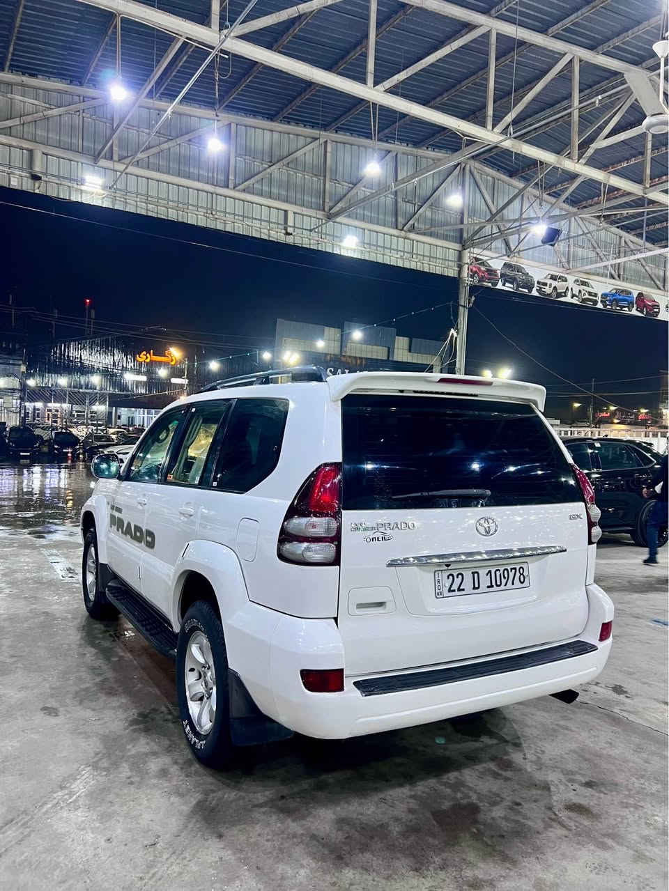 toyata prado
تويتا پرادو مودل2009 سياركه فول فوله قپات مسفاته  شاشه ئاي بات ته لبزون  سياركه هه مو شتي به شه رت 195 هه زاري حه قيقي رويشتيه رقمو سه نه وي هه مو نويه 

سعري:159$ وه ره قه و مه جال
رقم تلفون:*********** أربيل, العراق
