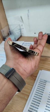 آيفون ١٣ برو ماكس • بطارية ٨٧ • ذهبي