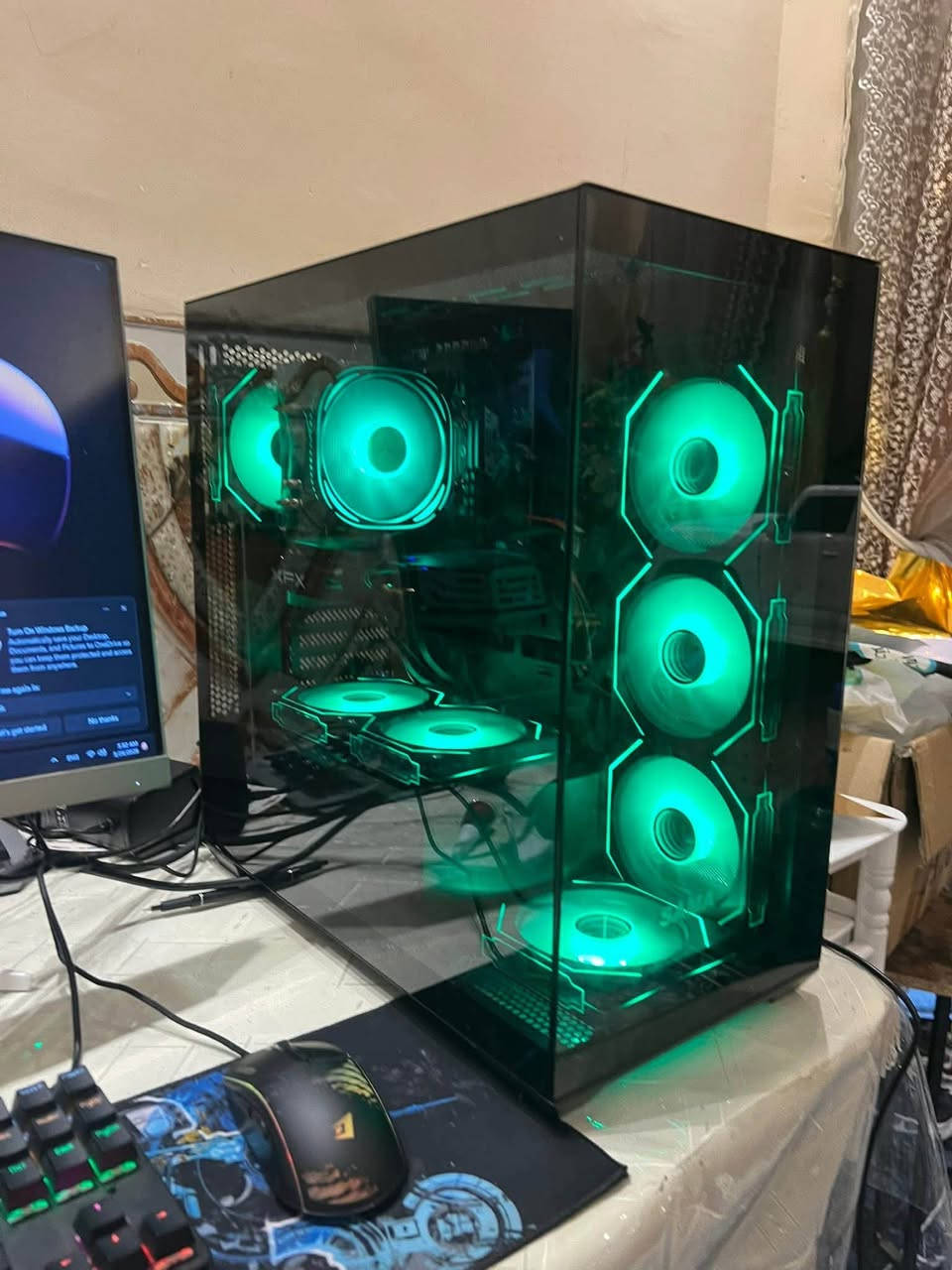 السلام عليكم
حاسبه تجميعه للبيع 
المىاصفات  زيون 2680V4
رام 32
1تيرا m.2SSD هارد
كرت شاشة RX580/8G|XFX غير مجدد وغير مفتوح
بورسبلاي 550 واط
كيس سما
العنوان بابل محاويل توصيل موجود السعر550 وبيه مجال للشراي الشراي طب خاص


**إذا كنت صاحب هذا الإعلان وتريد حذفه لأي سبب، رجاءا أرسل رسالة إلى الدعم الفني**