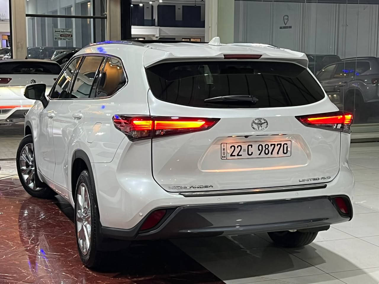 تويوتا هايلندر
موديل : 2022
ماشي : 69000 ميل
السيارة : رقم اربيل باسمي
السيارة : كلين تايتل مكفولة كفالة عامة
مواصفات : ليميتد فول مواصفات
محرك : 6 سلندر
حجم محرك : 3500
عنوان : اربيل داخل معرض/شركة سامان ابراهيم محمد
***********
***********
