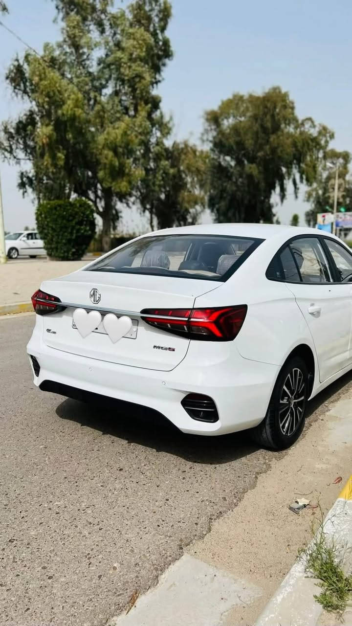 Mg 5 plus
موديل 2025 
السياره مواصفات كومفرت 
ضمان شركة 
ماشيه 17 الف باسمي شرط التحويل 
بدون صبغ او ضرر كلين تايتل 
للتواصل 
***********
