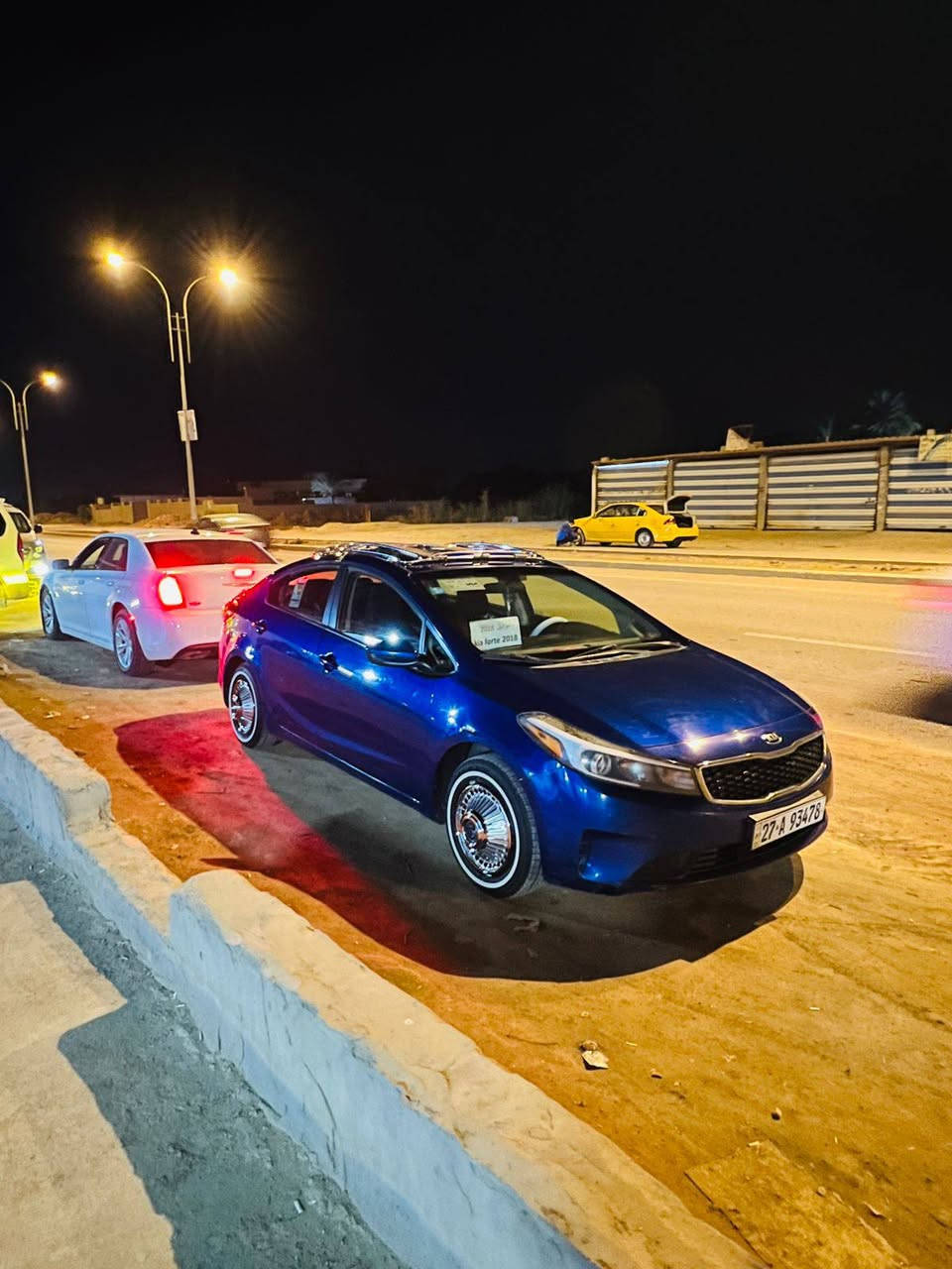 سلام عليكم كيه فورتي موديل 2017 سياره حادثها باب سائق فقط ولباقي ليبل واحد تخم تاير جديد تبريد  حداديه جديده مكينه 2000دوش خير من الله جديده سنويه 31 تحويل مباشر مشروع وطني سعرها 122 وبيها مجال ***********
