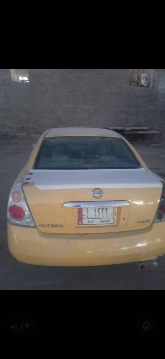 سلام عليكم سياره نيسان ال تمه موديل 2006 سياره متروكه مكينه بيه صوت وبخار وحداديه نص عمر مداور ثانيوم كير مكفول رقم مثنى 
سعر 30 وبيه مجال اني مكلف بنشر لا خاص اذا تريد اتصل على صاحب سياره 
***********
