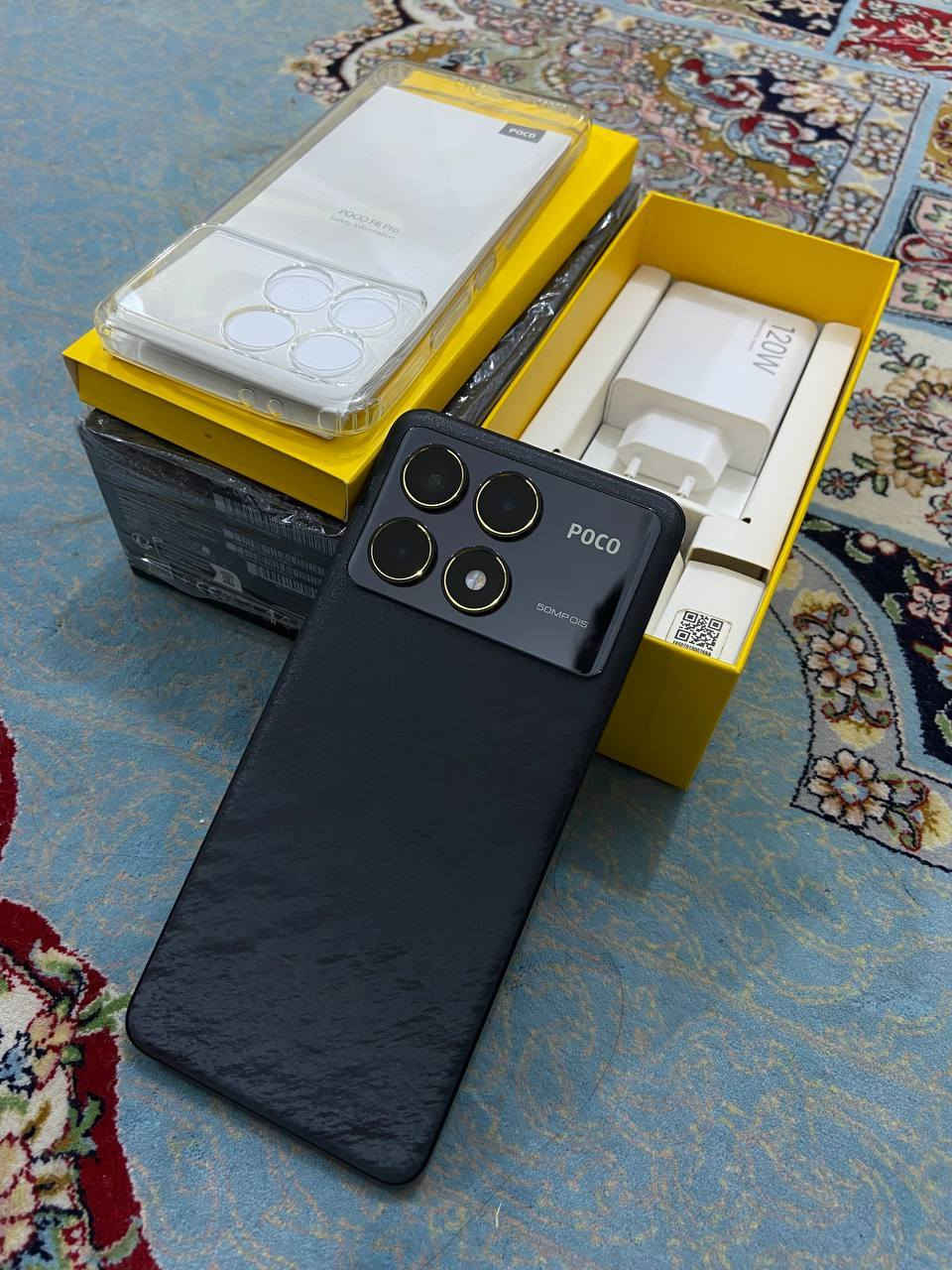 السلام عليكم
Poco F6 Pro 
الذاكرة ٥١٢ كامل الملحقات ضمان bci للبيع فقط السعر ٤٣٠ مكاني النجف وتوصيل عندي


**إذا كنت صاحب هذا الإعلان وتريد حذفه لأي سبب، رجاءا أرسل رسالة إلى الدعم الفني**