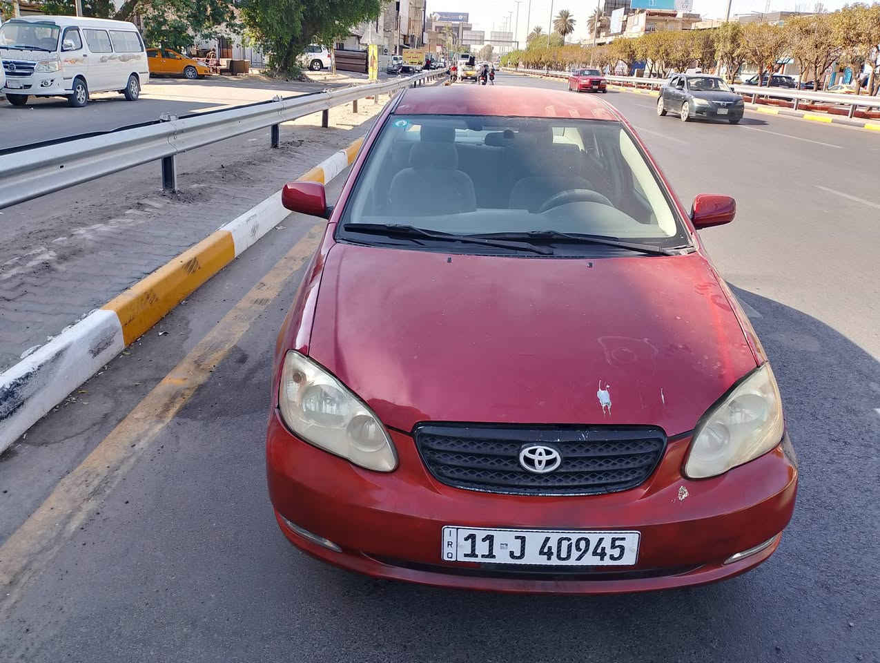 كورلا نحله 2008 بغداد دولي محرك وكير كفاله تبريد ثلج بيها صبغ حزام حادثها جاملغ وبدنه 
الغود والشواصي سليمات. القماره مابيها صبغ جارده السياره 80%نضافتها .غرفتها نظيفه.كهربائيات كلها شغاله 
سياره محركها 1800 المرغوب 
السعر 79ببها مجال بسيط حك الجية 
العنوان بغداد الدوره
رقم***********
