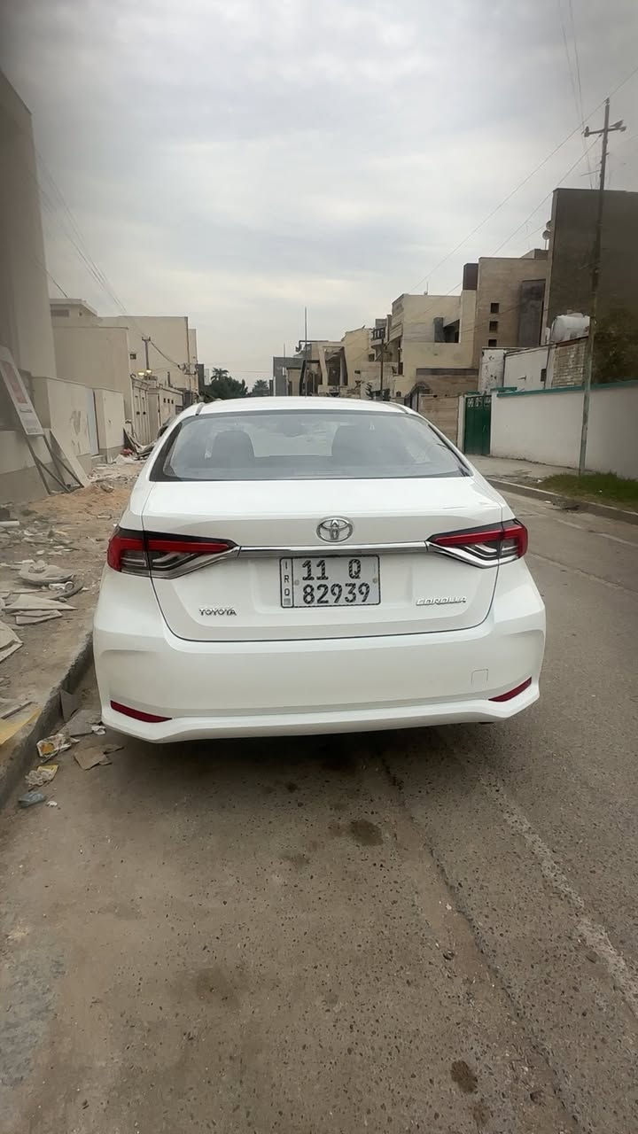 كورلا موديل  ٢٠٢٤

الشكل الخليجي 

سياره بوضع الشركة جديده 
ماشيه ٢١

الرقم بفداد 

السعر ١٤٩
وبيه مجال بسيط
سياره بسمي تحويل ثاني يوم المشتري 
مكاني العطيفيه 

الموصفات 

رادار

تحكم ستيرن

تحديد سرعه 

تحديد مسار

موصفات معروفه 

كفاله عامه ماعده الي مذكور ب سونار كلش بسيط  جوه باب صدر ب اخير اصبعين وممبين 
السياره عل أيدي دوسات بلاديهً ما مفتوحه ولسسبيررما نازل 
وكير ومكينه وحداديه مكفول في 
***********
