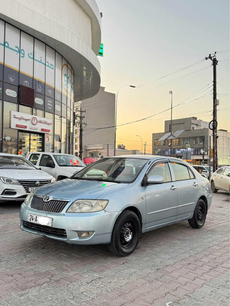 كرولا 2006 مكينه بجوك ناو زرد 
به س بونيت رشه بى دعم كميك دوسه ى معجونه 
هيجى ترى نيه گير مكينه بشرت رقم سنوى نوى 4 رقمى دهوك 
جوارتايه ى نوي جديد بيشى تازه توند كراوه جركه ى نيه 
88 ورقه ى مجالكى كم 
شوين هه ولير 
*********** أربيل, العراق
