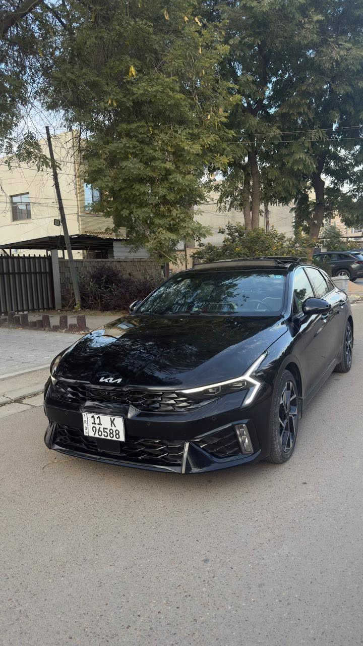 الشكل الجديد K5 GT Line 
كويتية موديل 2024 محرك 2500 تنفس طبيعي GDI ماشيه 30الف رقم بغداد
فول 1/1 ، كامرات 6 ، حساس 12 ، رادار امامي ، مثبت سرعة ، مثبت مسار ، قيادة ذاتية
مثبت مسافة امان ، نقاط عمياء ، شاشة متصلة
AUTO HOLD تدفئة تبريد كشنات ، قطعتين تبريد ، كشن راكب و سايق كهرباء ، شاحن لا سلكي ، مري قلاب بالرجوع ، بانوراما ، صندوق فتح و اغلاق كهربائي ، شغيل عن بعد ، ويل 18 ، وضعيات قيادة 4 ، سايد بريك كهربائي ، شفتات كير عادي ، انارة محيطية بلادي ، داتا شو ، تدعم ابل كار بلي و اندرويد اوتو

السعر : 235 ورقه وبيها مجال قوي 

للتواصل : ***********

