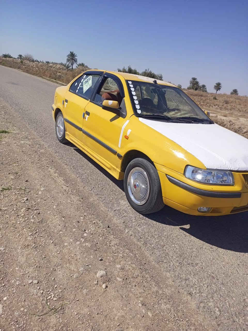 السلام عليكم سمند 2011 مكفوله من الضربه مصفره هىيه وغرامات  مسجل تخم سماعات دمام  دوشمه جديده كهربائيات كلها شغاله مابيها نقص اي شي تراي وين ميعجبك مازدات جدد بروجكترات جدد خياس مابيها صندوكها نضيف كماليات كامله تخم تأير درايم شفتات جدد تبريد ثلج تدفئه خير من الله
السعر 29 وبي مجال عنوان واسط قضاء الصويره 
***********
