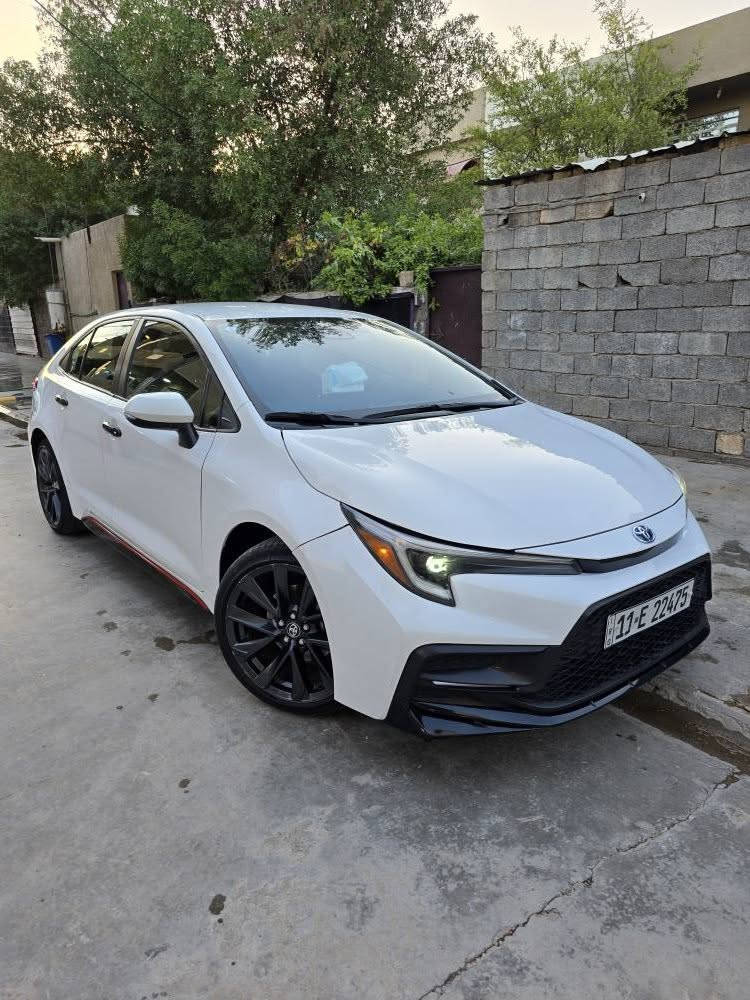 سلام عليكم 
كورلا هايبرد موديل 2023 SE وارد امريكي رقم بغداد مشروع وطني بأسمي مكينه 1800 حادثها بنيد نفسه مصبوغ  فقط وبارد باب  فول موصفات عدا لفتحه بصمه  تحكمات ستيرن رادار امامي نقطع عمياء تحديد مسار اوتو هولد ويل كب حجم 18 كأمره خلفيه وبعد بيها هواي موصفات
سياره ماشيه 35mi
السعر 160 وبيها مجال
العنوان: شهداء السيديه
الرقم: *********** بغداد, العراق
