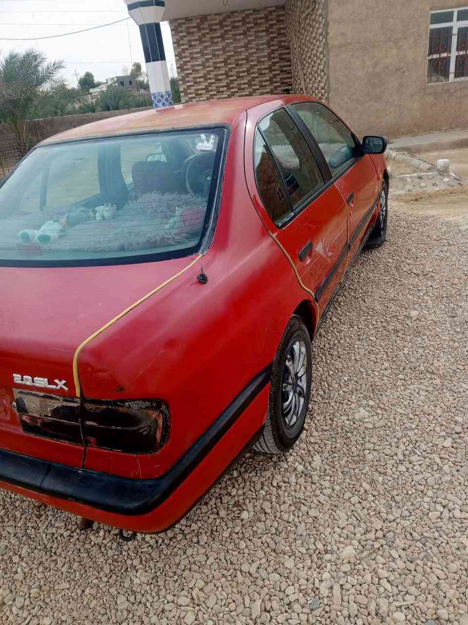 السلام عليكم
نيسان بريميرا موديل 1992 رقم انبار تحويل ثاني يوم سياره محرك وكير حاويه تخم تاير جديد السعر 35 وبيه مجال 
رقم ***********
