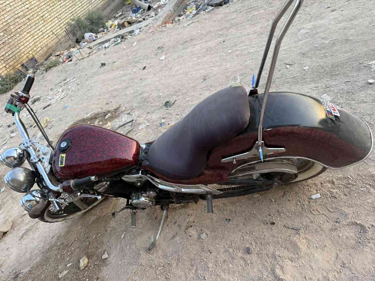 درجه هارلي لبيع مكينه شغله خير منالله درجه كمله مبيه نقص مكينه اربعميه سعر ٩٠٠ وبيه مجال رقم تلفون ***********

