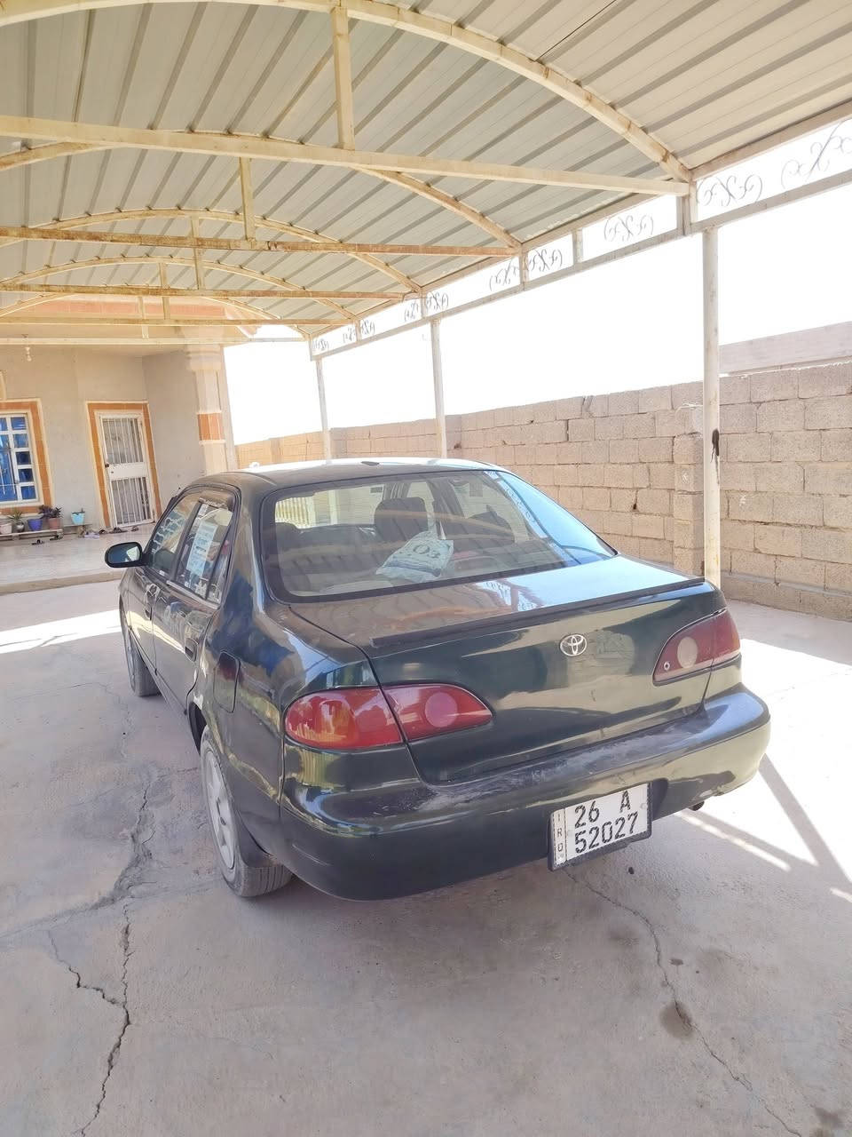 Toyota 🇰🇷 كورلا 2001 زيتوني 💚
اعتذر عن الاقساط والوعده نقد فقط❌
محرك 1800 مال بيكاشو لاتنقيص ولا تبخير
كير محرك خير من الله  افحص وين ميعجبك
صدر وتايرات نص عمر للامانه
بلادي يسره مامحور
تبريد شرط وي السويج ثلج ❄
سنترك لوك شغال
سياره مصبوغه عام ضربتها جنطه 
سياره مال بيت ونصبتها ماشاء الله حلوه 
رقم صلاح الدين 26 انكليزي 
السياره باسمي وسنويه لل2030 وهزه بعدها ماساقطه لشهر 9 يعني بدون هزه بس تحول مباشر
سعر 63$ وبيها مجال

 المكان تكريت المحزم

رقم:  ***********
