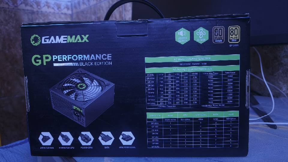 بورسبلاي | 850W) power supply) 
بعده جديد للبيع
السعر ب85 والتوصيل 6 

مكاني ديالى


**إذا كنت صاحب هذا الإعلان وتريد حذفه لأي سبب، رجاءا أرسل رسالة إلى الدعم الفني**