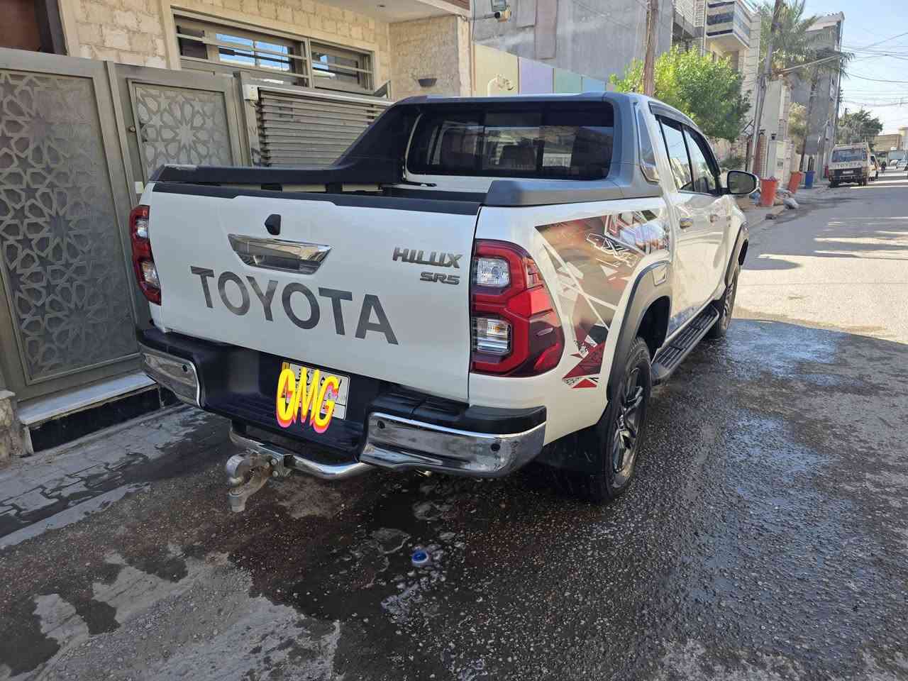 بيكب موديل 2021جديده جدا  ماشي 52الف trd محرك سته اسنلدر كويتي سيد نهرو مذهبه وحساسات امامي وخلفي اصلي بالدشبول يطلع السياره عل وصع الشركه تايرات اصليه بعدها بيها وممبدل بيها شي رقم بغداد بسمي مكانها بغداد سعر33000$
مكفوله من كلشي
***********
