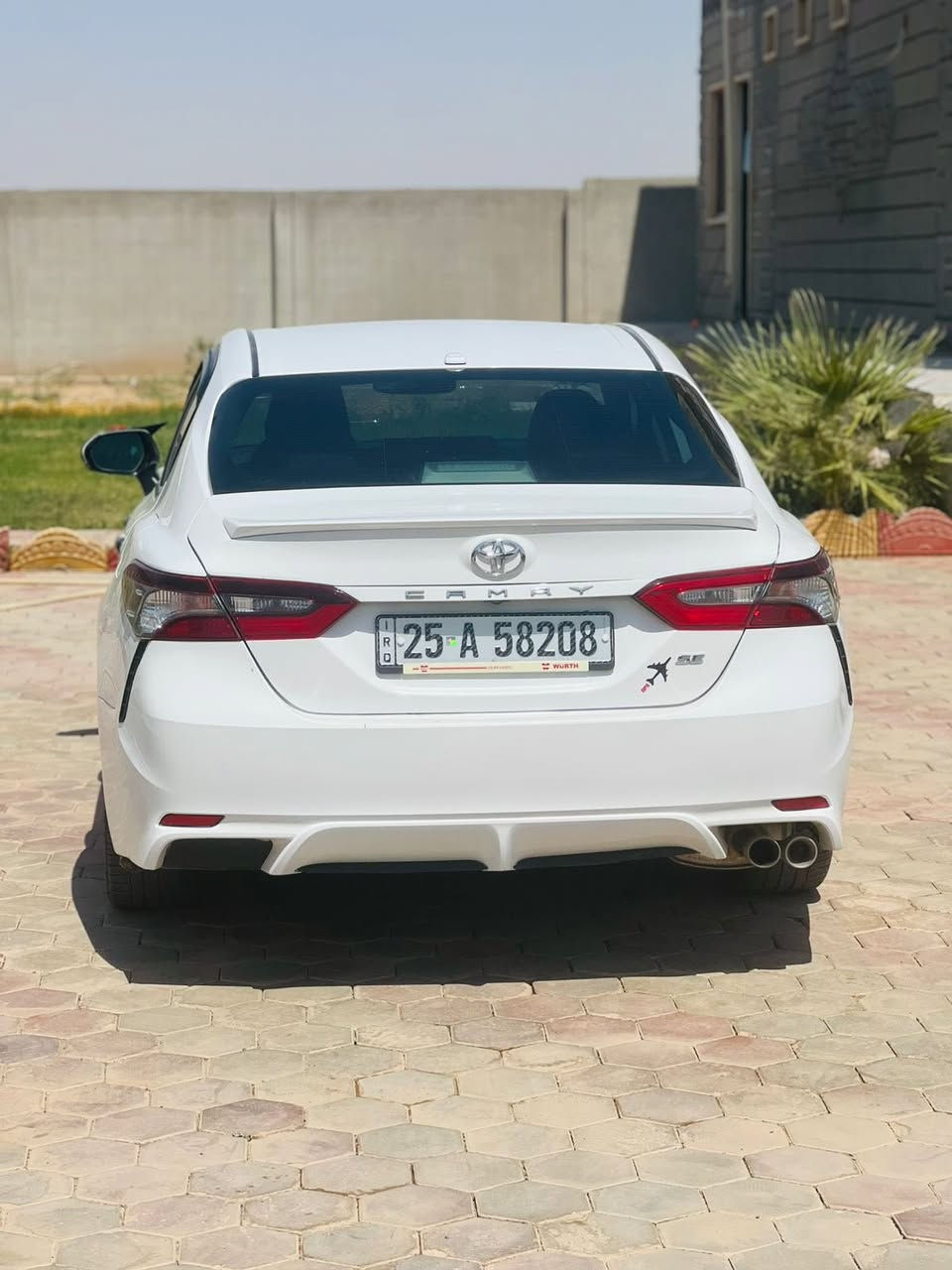 كامري موديل ٢٠٢١ رقم جديد ب اسمي هزه وسنوية جدد
Se فول عدا الفتحه
رادارات جانبيه واماميه
بصمه 
قياده ذاتيه
 سعر200 وبيها مجال 
ضرر قبق جنطه مبدل 
والجاملغ خلفي بي بارد بدون دواخل شرط 
ماشيه 60
مكان السياره الشركاط الحوريه
***********
