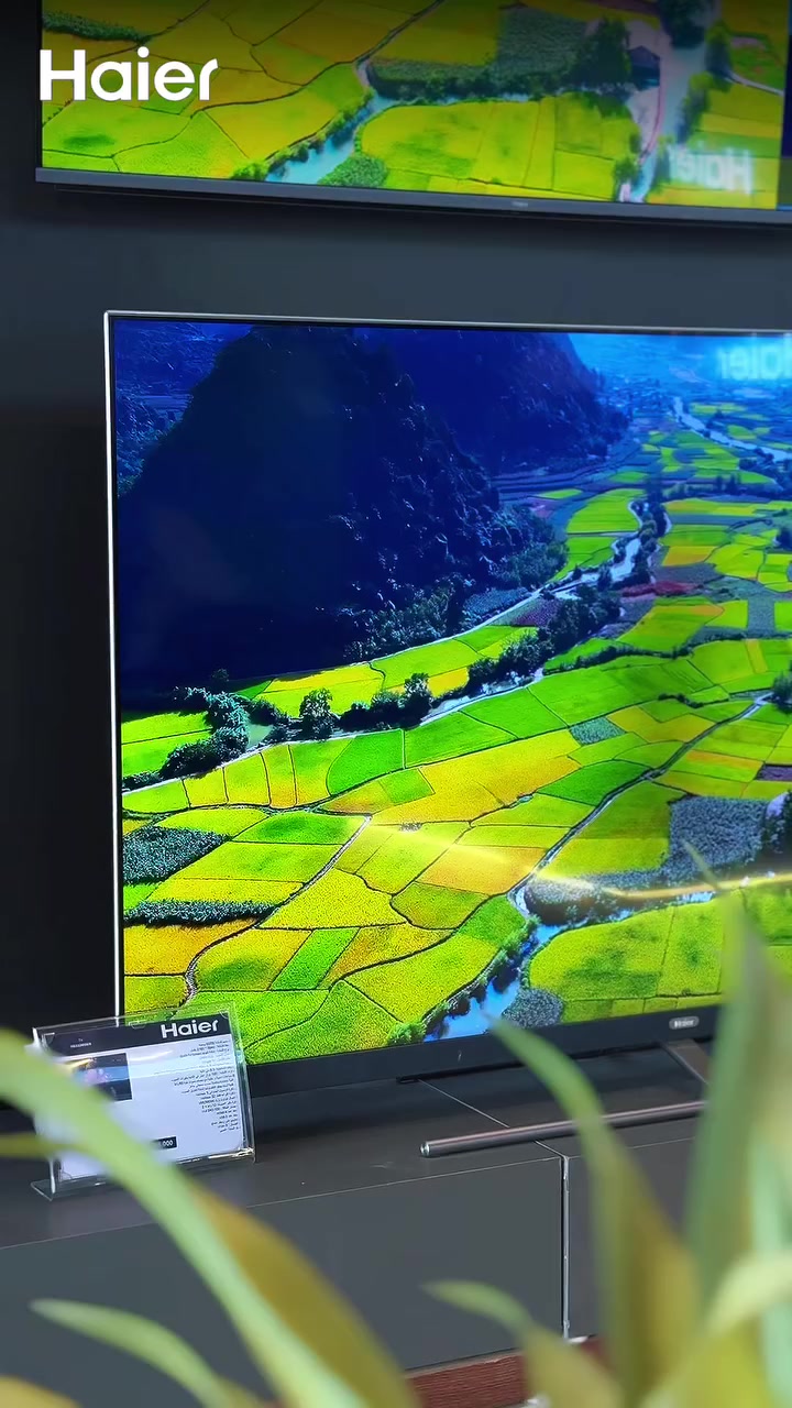 شاشة Haier S900
أداء ثابت… صورة واضحة… وتجربة ترفيهية متكاملة ✨

حوّل كل لحظة مشاهدة إلى عرض سينمائي ينبض بالحياة 🎬
تفاصيل أدق، ألوان واقعية، وسلاسة تمنحك متعة لا تنتهي.

القياسات المتوفرة: 55 و65 بوصة
ضمان لمدة 3 سنوات

📞 للحجز والطلب:
1️⃣ مراسلة الصفحة
2️⃣ الاتصال بنا على : *********** 
3️⃣ زيارة معرضنا 
📍 العنوان : الديوانية/ حي الميكانيك/ بعد جسر النجف 

#هاير #Haier
