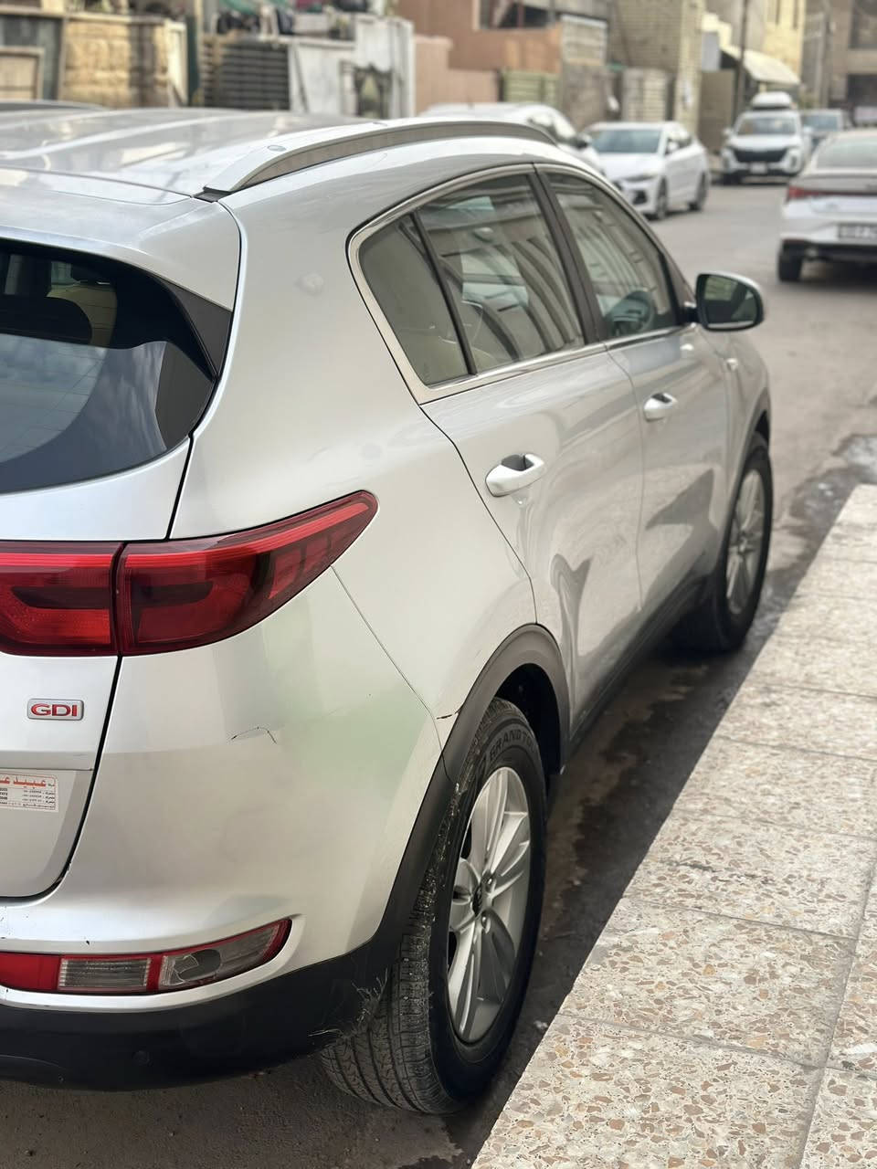 السلام عليكم  سبورتج مديل ١٧ السياره مال بيت   ماشيه ١١٦  بيهه صبغ جاملغ او بنيد   او شويه بارد بل الباب. الخلفي  السعر ١٣٦   او بيهه مجال حك الجيه  فقط بغداد بلديات  الشراي يتصل ***********
