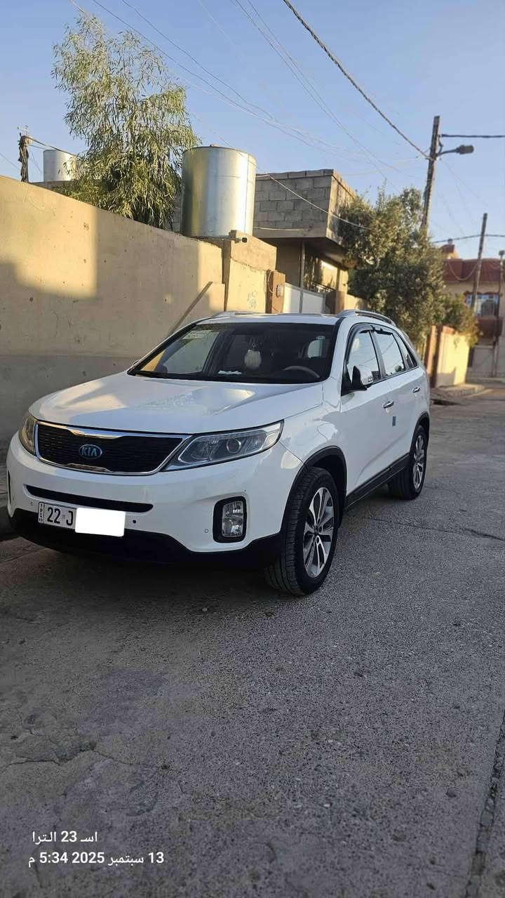 سورنتو خليجي
2014 للبيع
فول مواصفات عدا بانوراما
٤ سلندر
٧ راكب
٣ قطع تبريد
بصمه تشغيل + ابواب 
  كاميرا حساسات جانبية
كشن السايق كهربائي
تحكمات ستيرن
ويل كروم حجم ١٩
بردات بلادي
  مرايه شفط
 ماشيه 180 كم 
السياره ضررها بس بارد موضح بل سونار +السقف بي رصعات  ليس حالو 
 السعر 163 بيها مجال
موصل 
***********
***********
