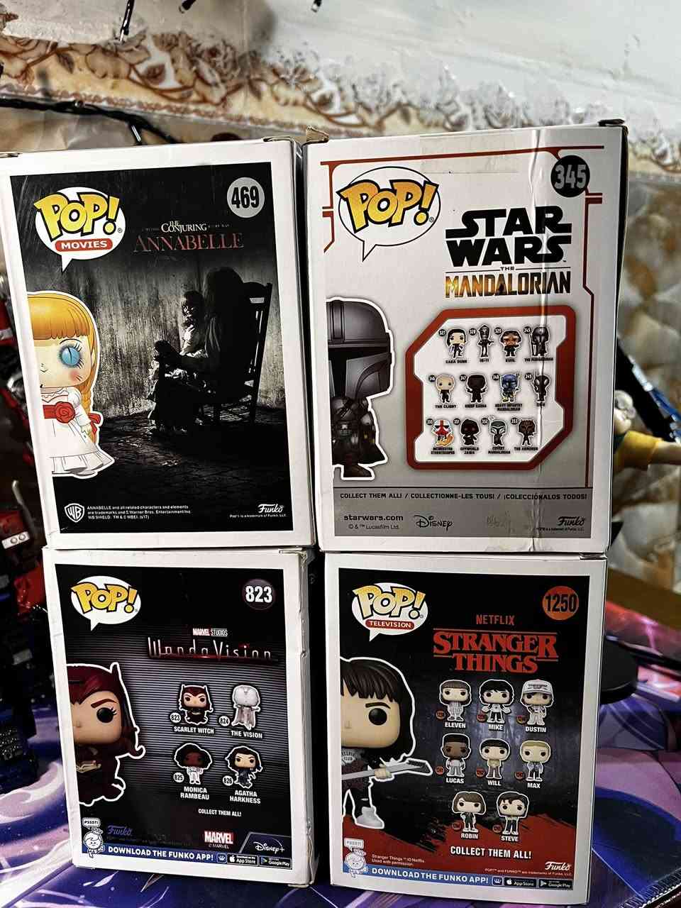 مجموعة فونكوات اصلية عددهم ٦ قطع
سعرهم شلع ب ٣٠ الف 🔒
متوفرتوصيل لكافة محافظات العراق


**إذا كنت صاحب هذا الإعلان وتريد حذفه لأي سبب، رجاءا أرسل رسالة إلى الدعم الفني**