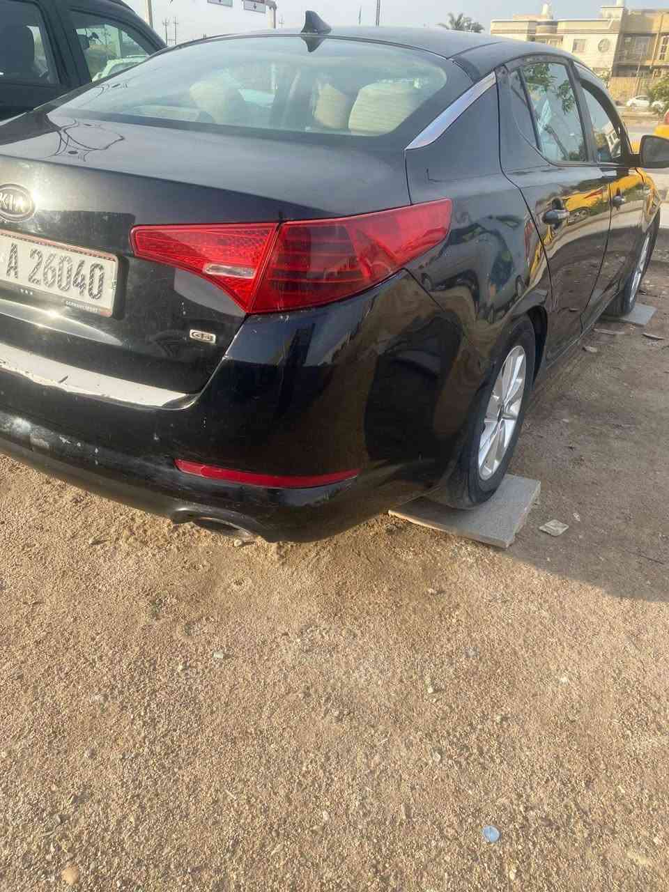 السلام عليكم
كيا اوبتيما جاهزه 

مديل 2012

وارد امريكي 

ضربته من امريكه جاملغ وبنيد 

كير مكينه كفاله 

مكينته 2400 

حداديه 90/100 

تبريد ثلج 

تخم تاير جديد 

كهربائيات كله شغاله 

السياره حلوه احلى من الصور 

العنوان الناصريه مركز 

رقم ***********
