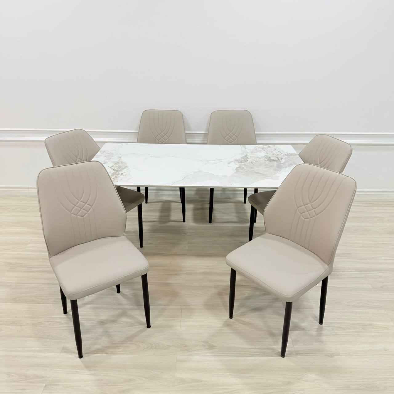 ميز طعام 6 كرسي رجل حديد سطح رخام مزجج 
قياس الميز 80*140 سم 
السعر 265 الف
توصيل بغداد مجاني 5اطراف محافظات 20 
للحجز والاستفسار مراسلة الصفحة الرئيسية بغداد, العراق


**إذا كنت صاحب هذا الإعلان وتريد حذفه لأي سبب، رجاءا أرسل رسالة إلى الدعم الفني**