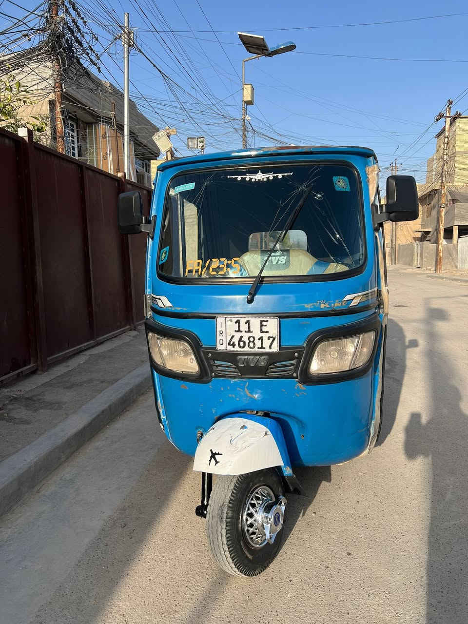 السلام عليكم تكتك TVS موديل 2021 شهر 6 رقم نكليزي تحويل مباشر  بيها هزه جديده تكتك خير من الله ما بيها نقص كبل للشارع جيب فيتر وتعال افحص السعر 6500
وبيها مجال رقم الهاتف/*********** بي وتساب
