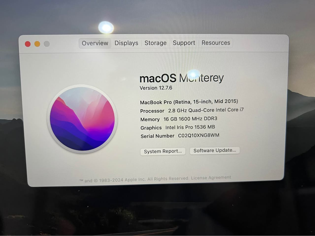 ماکبوک پرۆ کۆرئای٧ رام ١٦ هارد ٥١٢ زۆر پاکە بێ کێشەیە بەشەرت دوای٣٧٠ هەزار دینار أربيل, العراق


**إذا كنت صاحب هذا الإعلان وتريد حذفه لأي سبب، رجاءا أرسل رسالة إلى الدعم الفني**