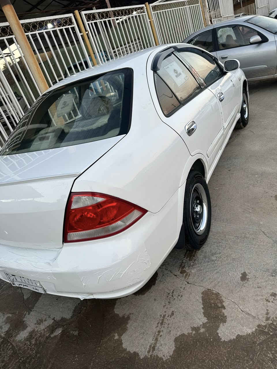 سني ٢٠٠٩ كوري بيها أربع قطع صبغ بدون دواخل محرك مكفول
كير بي تأخيره الصبح فقط من بارده السياره صدر جديد كامله السياره رقم بغداد سنويه مجدده مشروع وطني مكان سامراء سعر ٨٠ 

*********** عمر
