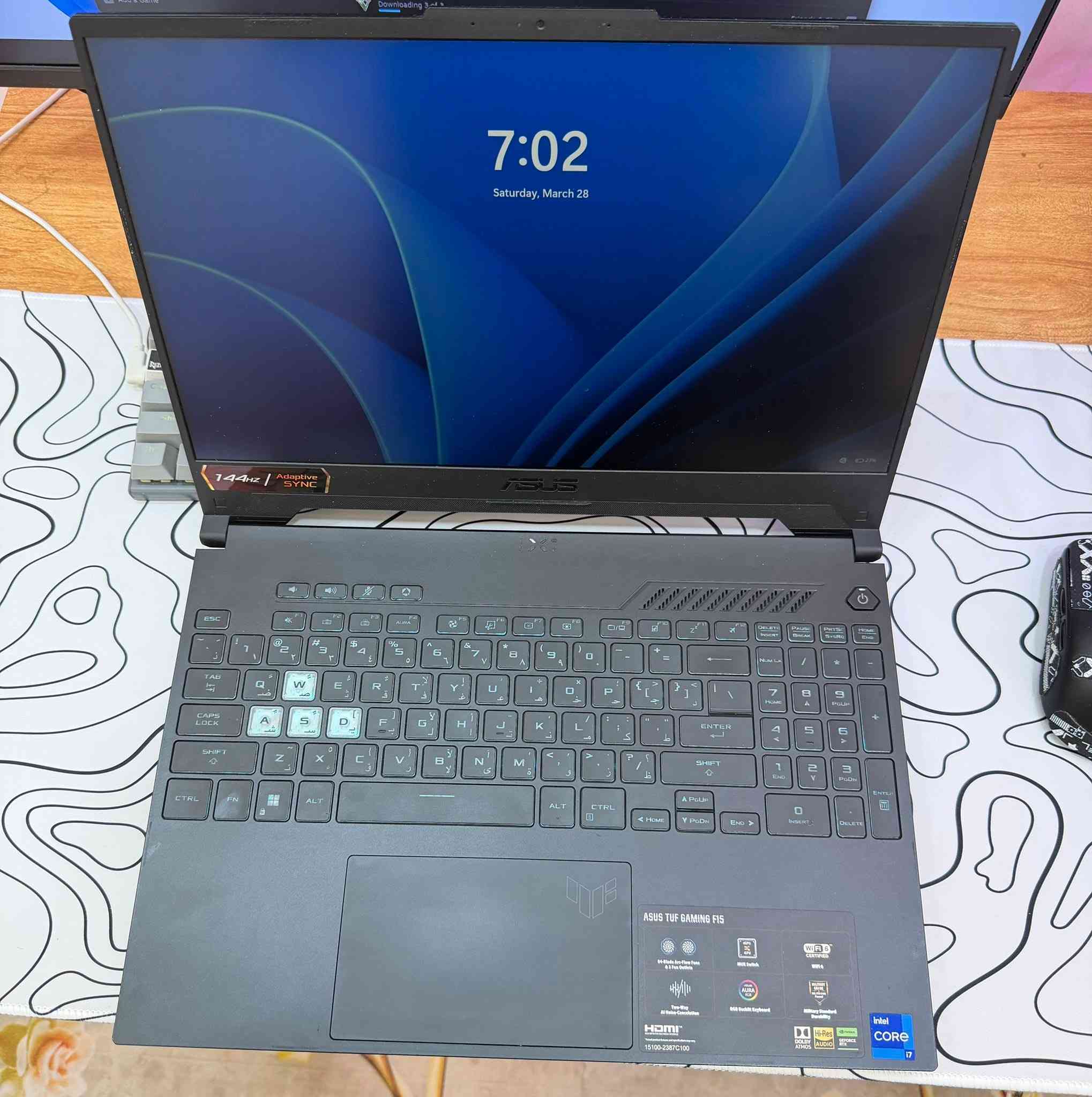 سلام عليكم لابتوب كيمنك asus استعمال قليل ونضيف جدا حته العاب مالاعب بي هواي مواصفات
CPU i7-12700H

512G

حجم شاشه15.6

RAM 16

كارت شاشه3050ti 4G  السعر مليون و50 وبيه مجال


**إذا كنت صاحب هذا الإعلان وتريد حذفه لأي سبب، رجاءا أرسل رسالة إلى الدعم الفني**