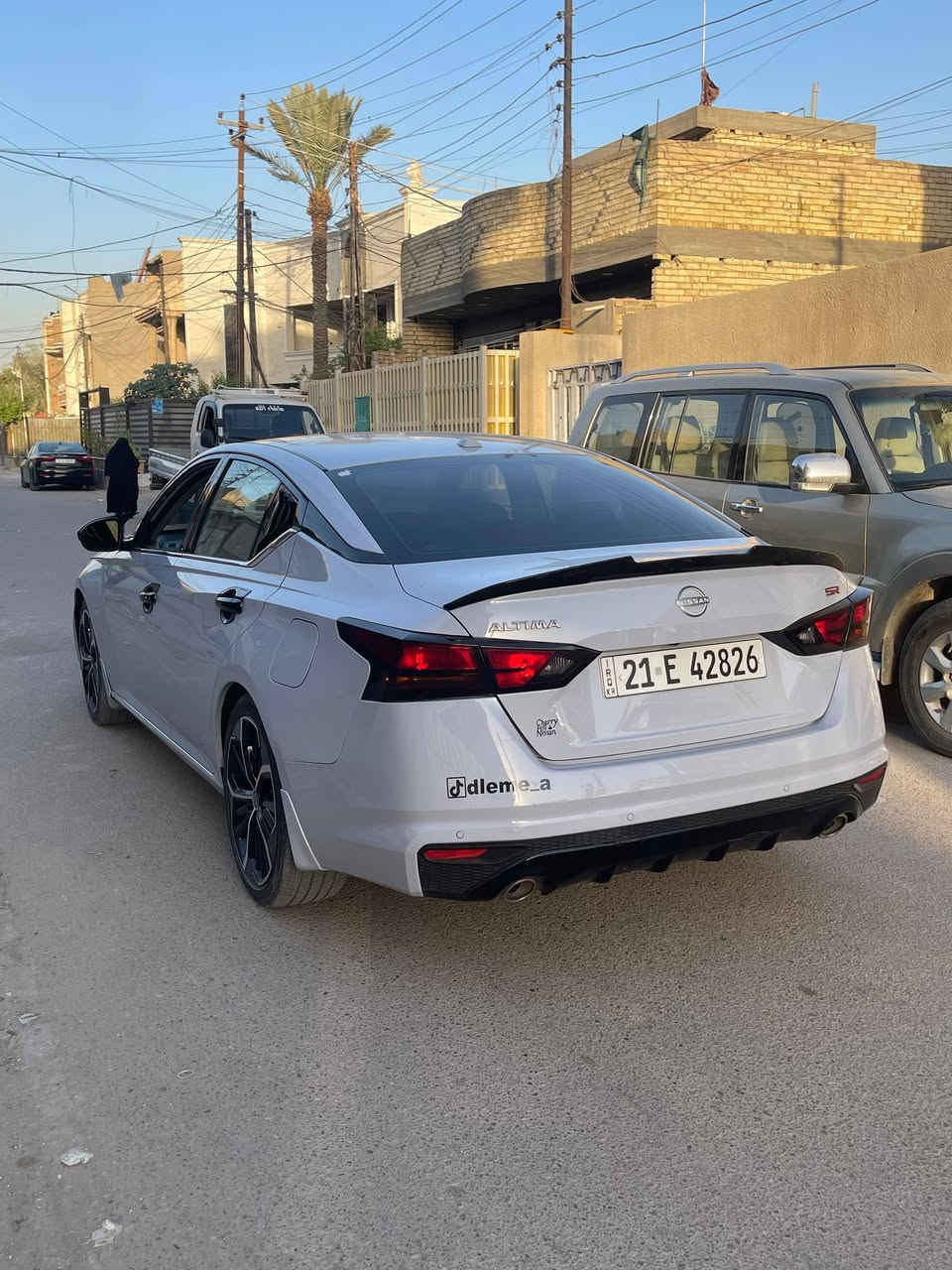 السلام عليكم اخوتي الطيبين عندي نيسان التيما موديل 2024 SRبلاس هزه جديده ورقمها سليمانيه ب اسمي فول مواصفات شاشه جبيره فتحه كشنات جلد حساسات خلفيه رادار امامي نقطه عمياء ماشيه 33 الف كيلو متر السياره بيها مواصفات هوايه بعد ممذكوره وجديده ب معنى الكلمه وعليها بجم كامل بيبي اف الشراي بي خير ويدلل مكاني بغداد حي التراث قرب تقاطع درويش وقرب البياع وهاذا رقم الشاصي 1n4bl4cv4rn325271 رايدها ب175 وبيها مجال***********

