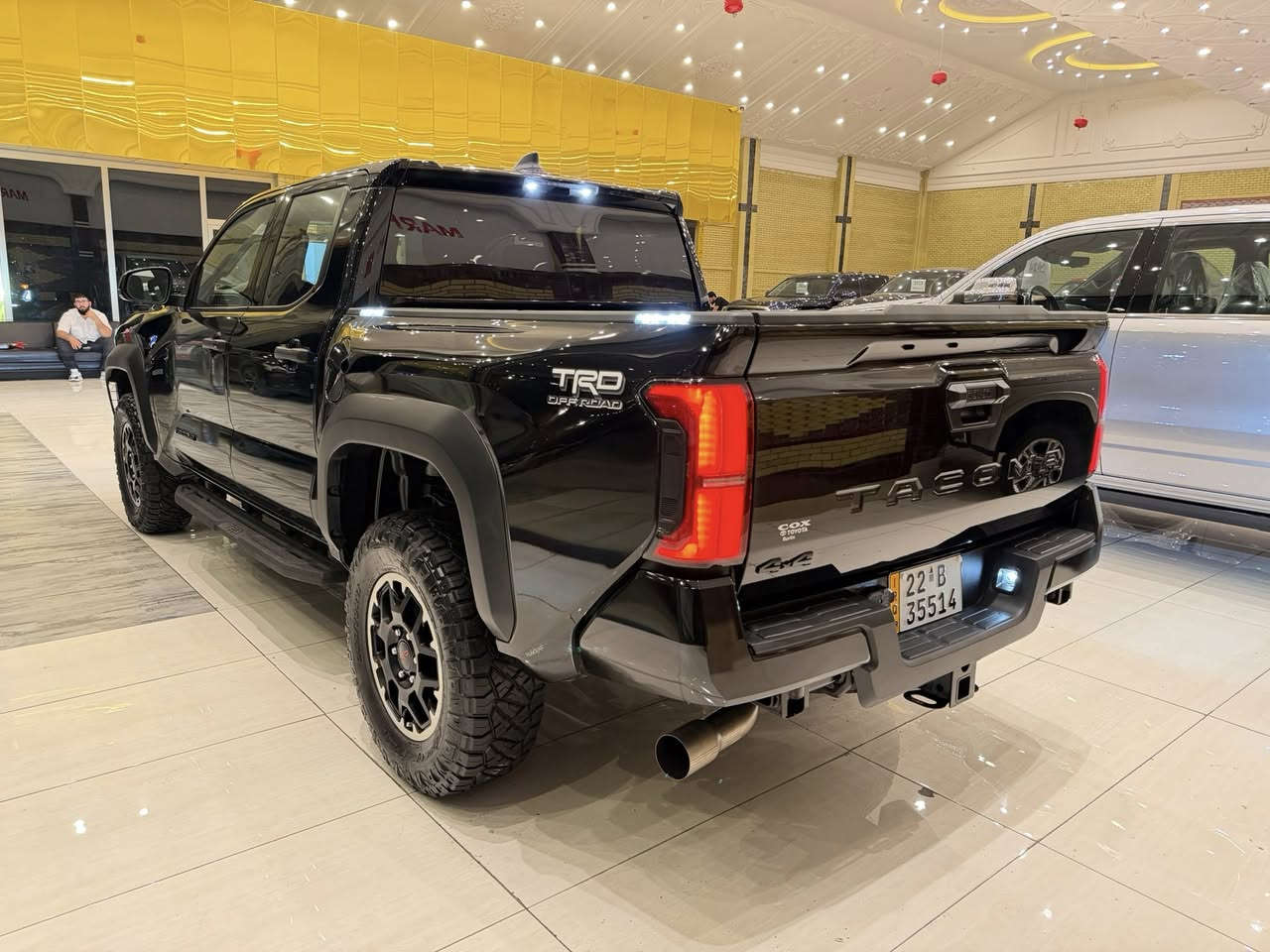 MARHABA CARS ERBIL
——————————
BRAND : TOYOTA TACOMA
CLASS : TRD SPORT
ENGINE : V6 - 2.4T - 4x4
STATUE : CLEAN TITLE كلين تايتل 
YEAR : 2025
PRICE : $$ 
COUNTER : 2,000 MILE
IMPORTING : وارد امريكي
ADRESS : Erbil , أربيل شارع ١٠٠م صف دائرة گمرگ
FOR IFORMATION CALL US :
MARHABA CARS 
 📞 : ***********
