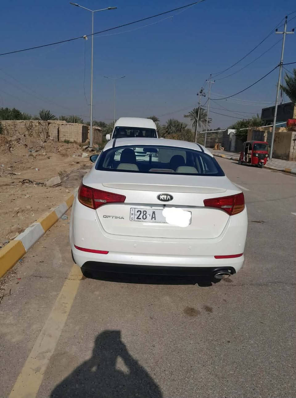 كيا اوبتيما خليجي 2013رقم نجف  مكفول من ضربه والصبغ وتبديل للبيع أو مرواس مكينة 2000 تخم تاير تبريد حداديه للإستفسار *********** مكان واسط قضاء الحي
