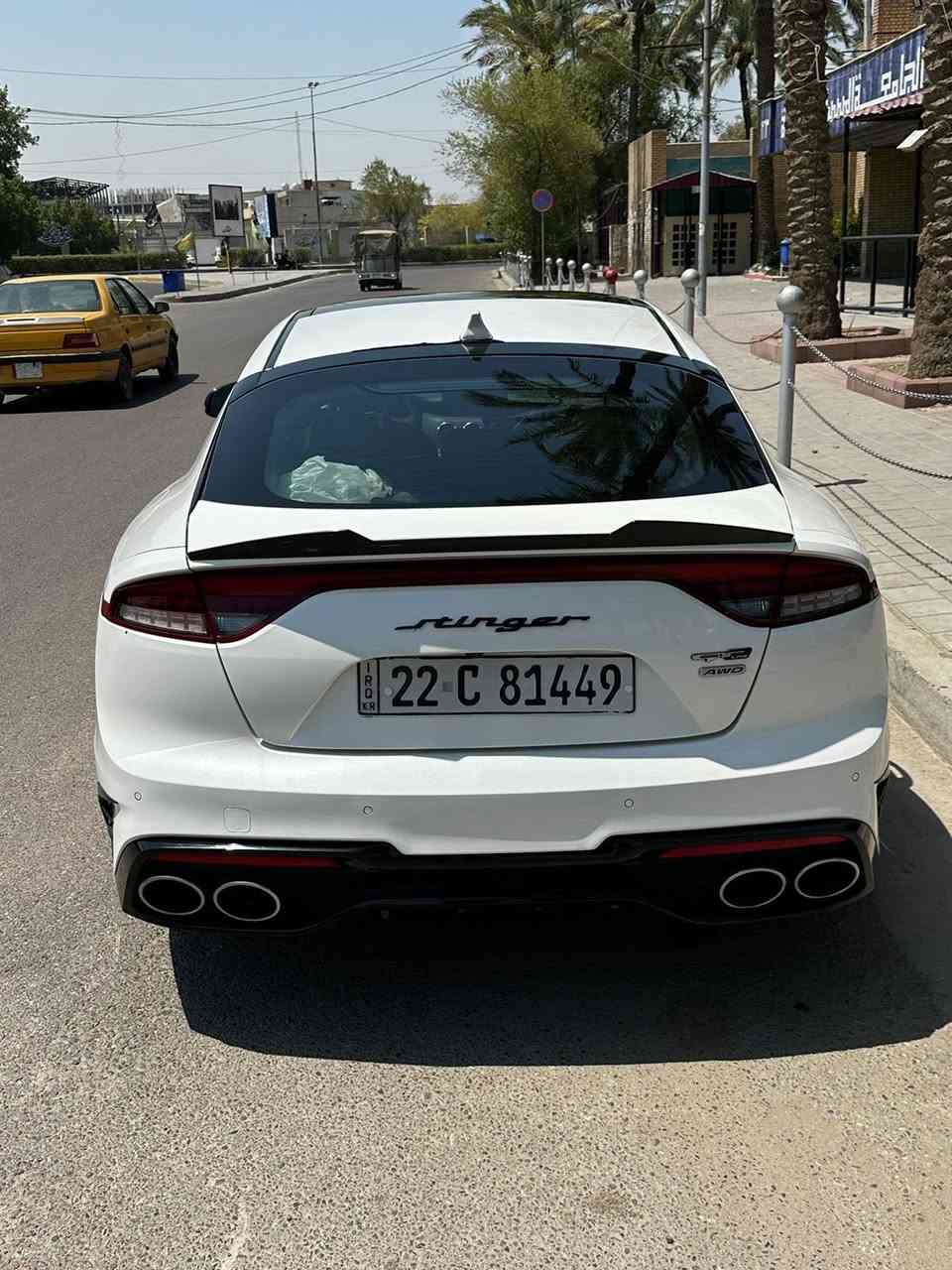 اكيا ستنكر موديل ٢٠٢٢ رقم اربيل باسمي تحويل مباشر ثاني يوم  . بسعر١٧٩
ورقة ومجالها بسيط للشراي 

فول مواصفات ١/١ 
وارد امريكي ضربتها  👇 ب صور الابواب الي عكس السايق ومرجعات بلادي ومصبوغات + الجاملغ مصبوغ وشوي من البنيد مصبوغ و 

 فول المواصفات
رادارات اماميه خلفيه جانبيه
بانوراما + كاميرا دواره 
حساسات اماميه خلفيه جانبي
للسيارة 
اوتو هولد مع هاند بريك بصمه
الكشنات تدفئه +
التبريد قطعتين وثلج وموضح بالصور
وباقي مواصفات هواي معروفه  
تايرات وصدر ومكينه وكير كلها مكفولة 
السيارة ماشية ١٣٥ الف 
ومكان السيارة بغداد / شارع فلسطين 
***********
