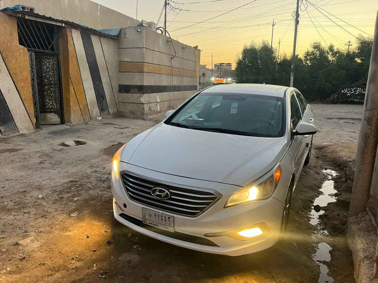 سوناته ١٦ وارد مريكي بيه جاملق وبينيد بدون دواخل باقي كفاله عامه رقم بغداد مشروع وطني رعيه بل بصره جاري مكان سياره بصره سعر ١١٥ رقم ***********
