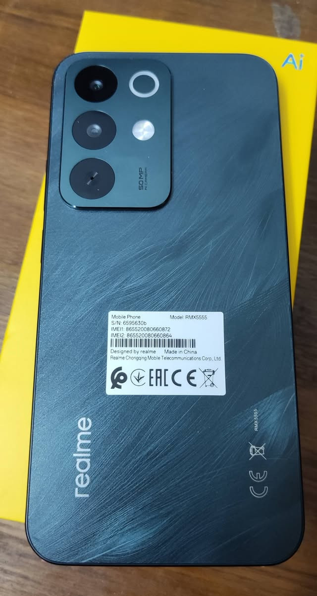 جهاز ريلمي C85 Pro ذاكره ٢٥٦ /٨
للبيع فقط نظافه ١٠٠٪ تاريخ الشراء يوم ٢٦ بشهر الخامس قبل ١٢ يوم والوصل موجود من مكتب لمسات 
السعره ٣٢٠ الف 
العنوان بغداد / الغزاليه 
لا يتوفر توصيل


**إذا كنت صاحب هذا الإعلان وتريد حذفه لأي سبب، رجاءا أرسل رسالة إلى الدعم الفني**