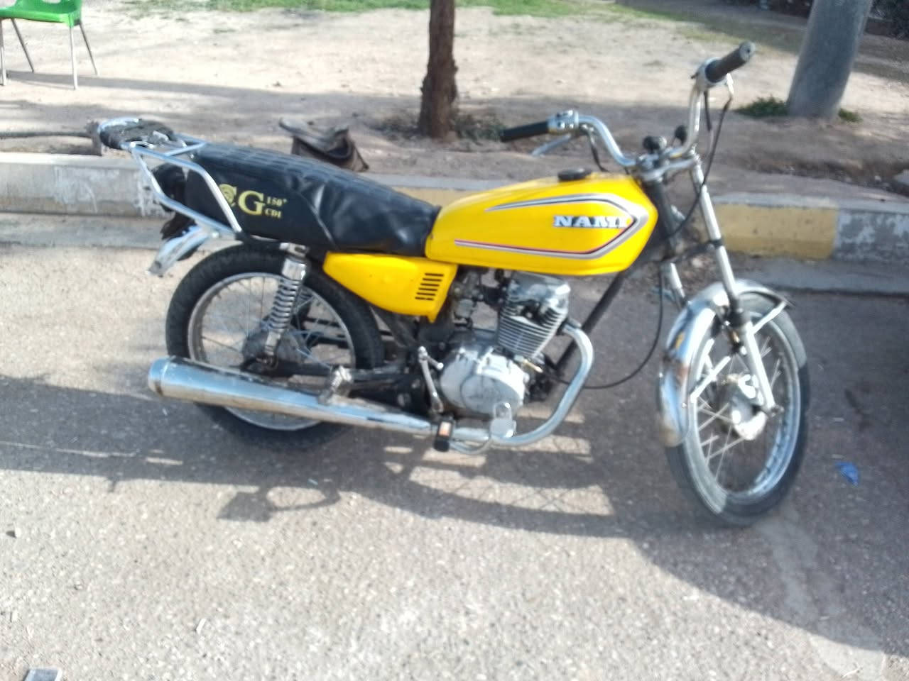 للبيع ماطور 4گير نامي 3حرف موديل 2016 بدون اوراق سعر 275 وبي مجال شراي يخابر *********** مكاني خانقين
