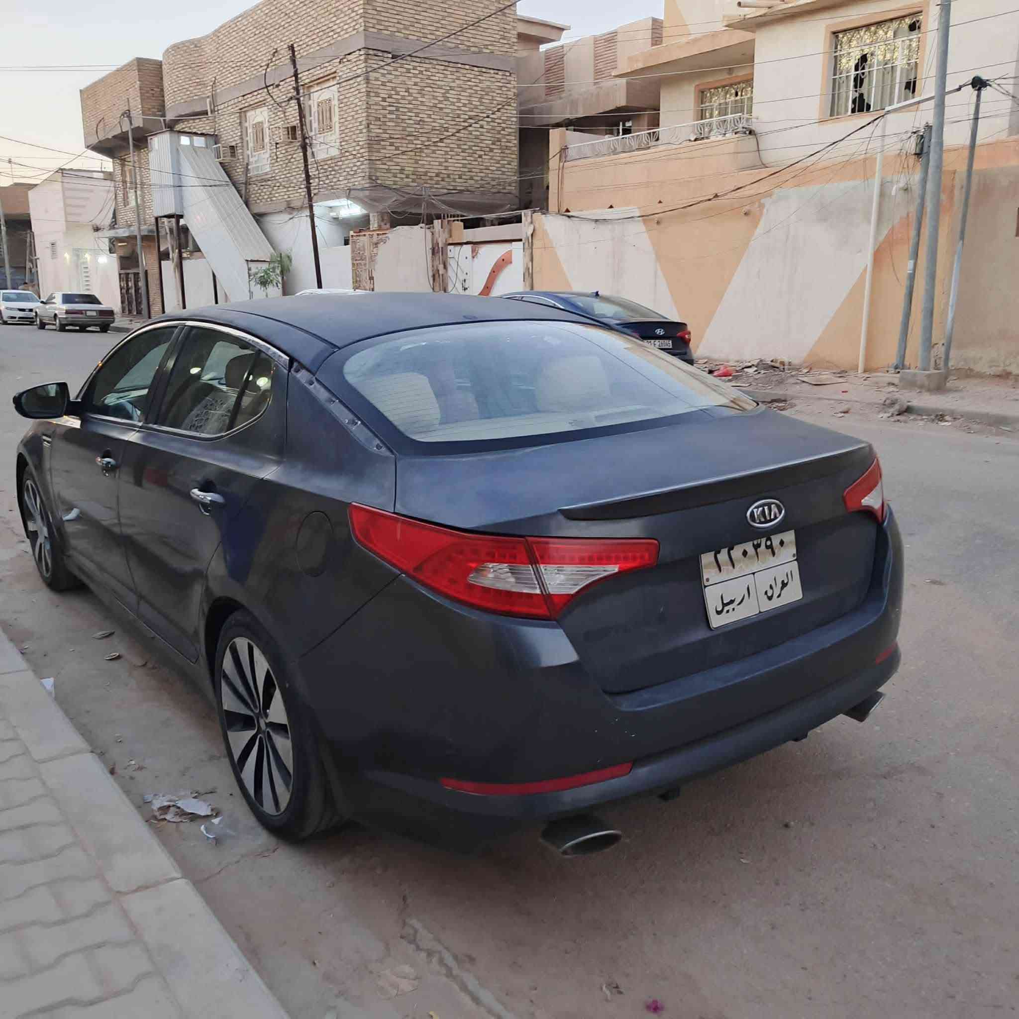 اوبتما ٢٠١١ لون نفطي
مكينه ٢٤٠٠ 
تبريد قطعتين تبريد بيانو ثلج
4بصمه 
تحكم بالسترين 
مثبت سرعه
ادامة لمنضومه البنزين
حدادية تمام 
السيارة بيها جراد مثل ما موضح بالصور
مكفولة من الصبغ 
رقم اربيل تريد تحويل تريد وكالة 
سعرها 90 وبيها مجال للشراي 
*********** للتواصل بي واتساب
