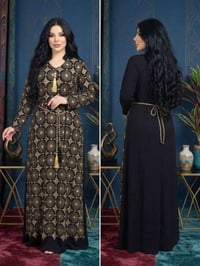كشمير تونسي • شغل تطريز • مقاسات ٢XL‑٥XL