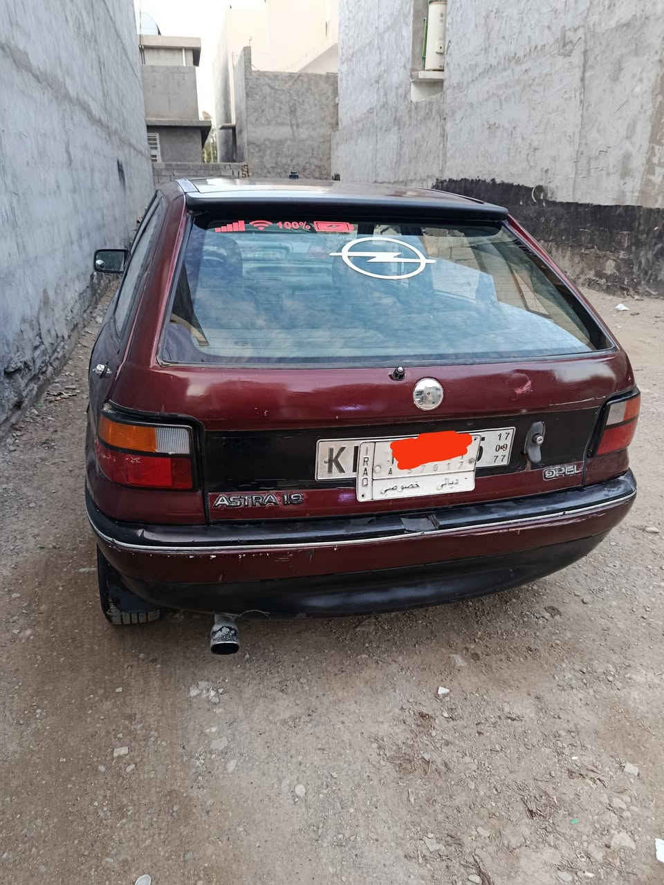 للبيع أوبل استرا هاج باك موديل ٩٢ رقم ديالى مشروع وطني حجم المحرك ١٦٠٠ كير محرك مكفولات السعر ٢٨ وبيها مجال مكان السيارة ديالى بعقوبة للأستفسار على الرقم ***********
