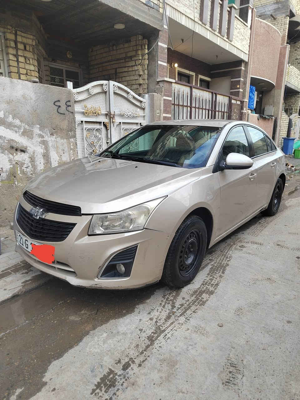 سلام عليكم اخوان شوفرليت كروز خليجي صبغ بس نص دوسةفقط   موديل ٢٠١٣ رقم سليمانية سنوية تنتهي ٢٠٢٨ الاتصال ***********مكاني بغداد
