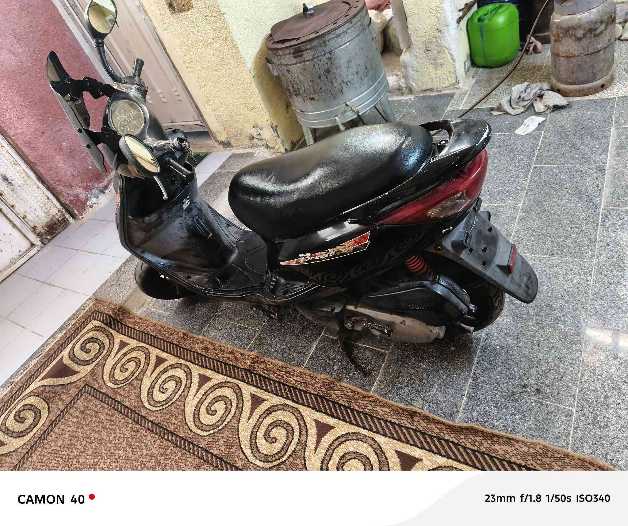 سلام عليكم دراجه بريز مكفولة لبيع منطقة الرشاد شارع التانكي ستفسار ***********سعر 550
